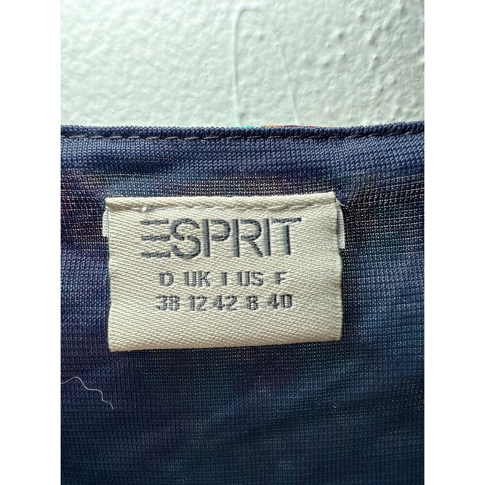 Espirit Multi Colored Pattern Sleeeless Strappy C… - image 3